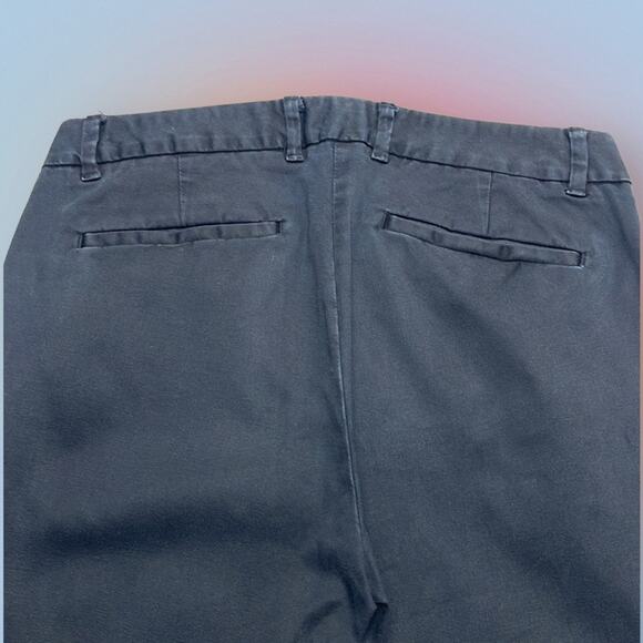 J. CREW Women’s 00 Black CITY FIT Chino Ankle Pant - Picture 4 of 4